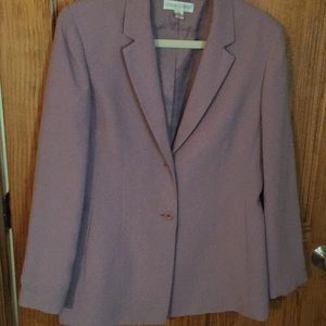 Casual Corner vintage lilac colored blazer